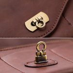Personalized Doll Inspired Retro Leather Clutch Wallet with Wristlet and Card Holder Birthday Bridesmaid Trip Gift for Girls Women