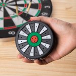 Personalisierte 3D-Druck Mini Dartboard Design Dart Halter mit Namen hält 23 Stück Darts Geburtstag Geschenk für Dart-Liebhaber