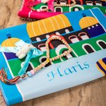 Henkilökohtainen moskeija Kid rukousmatto Tasbeeh helmiä ja Bear Charm Set nimi muslimi Sejadah Janamaz islamilainen Eid ul-Fitr lahja lapsille