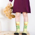 Personalisierte vierblättrige Kleeblatt These Are My Lucky Socken mit Namen St. Patricks Day Geschenk für Kinder