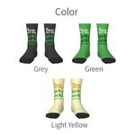 Personalisierte vierblättrige Kleeblatt These Are My Lucky Socken mit Namen St. Patricks Day Geschenk für Kinder