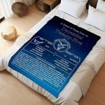 Couverture en Flanelle ou Sherpa Personnalisée avec Nom Date Signe du Zodiaque Cadeau d'Anniversaire pour Amateur d'Astronomie