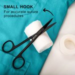 Personalised Medical Grade Stainless Steel Bandage Scissor Hemostat Suture Scissor Set Graduation Gift for Nurse Medical Staff Veterinarian RN