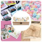 Personalised Peter Rabbit Bunny Wooden Storage Box Easter Birthday Gift for Kids Friend