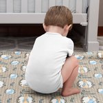 Gepersonaliseerde Peter Rabbit Bunny Polka Dot deken met initiaal en naam Pasen Verjaardagscadeau voor kinderen