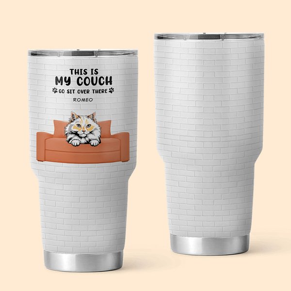 Gobelet Personnalisé avec Motif Chien Chat et Nom Bouteille 900ml Cadeau Anniversaire pour Ceux Qui Aiment les Animaux