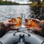 Vetro scotch Whiskey da 10 oz con nome inciso Regalo di compleanno per la festa del papà per l'uomo.