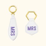 Henkilökohtainen Vahva Magneettinen Nahka Letters Hat Clip Gold Buckle Travel Accessory Lahja Naisille Miehet