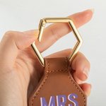 Henkilökohtainen Vahva Magneettinen Nahka Letters Hat Clip Gold Buckle Travel Accessory Lahja Naisille Miehet