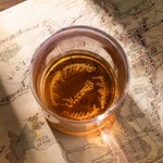 Verre à Whisky Personnalisé avec Nom Gravé Cadeau Anniversaire pour Fans Le Seigneur des Anneaux