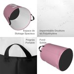 Panier de Rangement Personnalisé avec Nom pour les Jouets les Livres et les Petits Objets Cadeau de Pâques pour les Enfants Famille