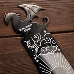 Libro Personalizado Dragón Sol Nube Patrón Marcapáginas con Nombre y Texto Regalo de Cumpleaños para Amante de los Libros