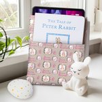 Personalised Peter Rabbit Book Cover with Front Pocket Easter Gift for Kid