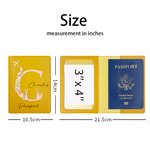 Personalised PU Leather Easter Peter Rabbit Passport Cover with Name and Initial Birthday Easter Gift for Kids Travel Lovers