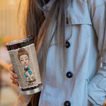 Personalizzato Just A Girl Who Loves Books 20oz Food Grade Tumbler Compleanno Regalo di lettura per gli amanti dei libri