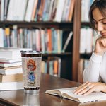 Spersonalizowany kubek urodzinowy dla miłośników książek Just One More Chapter 20oz Food Grade Tumbler