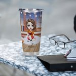 Spersonalizowany kubek Just One More Chapter 20oz Świąteczny prezent do czytania dla miłośników książek