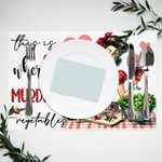 Spersonalizowana mata kuchenna z imieniem i nazwiskiem dla pięknych, eleganckich kobiet Zestaw 4 prezentów urodzinowych dla niej