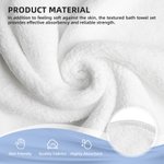 Personalized Ocean Mermaid Skin-friendly Coral Velvet Bath Towel with Name Summer Daily Accessory Gift for Girl