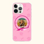 Personalisierte Haustier Thema TPU Slim Phone Case mit Namen und Jahr Multicolor verfügbar Geschenk für Hund Katze Liebhaber