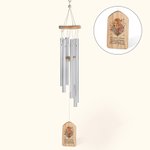 Gepersonaliseerd geboorte boeket windgong vintage tuin buiten decoratie verjaardag familie cadeau voor moeder oma