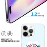 Personalisierte Hund Mama Katze Mama Himmel blau TPU schlankes Telefon Fall mit Namen Geschenk für Tierliebhaber Besitzer