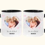 Mug Céramique Personnalisé avec Photo et Textes Cadeau Fête des Mères Anniversaire pour Maman Ami