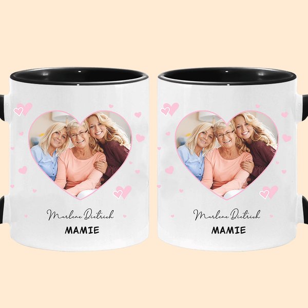 Mug Céramique Personnalisé avec Photo et Textes Cadeau Fête des Mères Anniversaire pour Maman Ami
