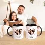 Mug Céramique Personnalisé avec Photo et Textes Cadeau Fête des Mères Anniversaire pour Maman Ami