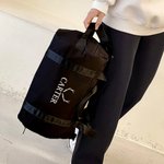 Sac de Voyage Imperméable Personnalisé avec Nom Initiale Cadeau Anniversaire pour Amateur de Voyage