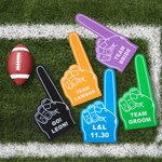 Personalisierte Multi-Color 18inch Schaumstoff Finger mit Text Sporting Events Bachelorette Party Geschenk