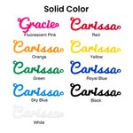 Personalizado acrílico rosa nombre collar de moda chica colgante de joyería multicolor disponible regalo de cumpleaños para ella