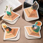Gepersonaliseerde Oude Egyptische Goden Bladwijzer van Leer met Naam & Tekst Set van 2 Verjaardag Afstudeer Cadeau voor Boekenliefhebber