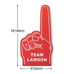 Personalisierte Multi-Color 18inch Schaumstoff Finger mit Text Sporting Events Bachelorette Party Geschenk