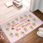 Personlig Nana's Reasons to Bee Happy Dörrmatta med 2-15 namn Mors dag Födelsedagspresent för mormorfamilj