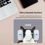 Tapis de Souris Anti-Glissant Personnalisé avec Noms et 1-3 Photos d'Animaux Accessoire de Bureau Cadeau pour Ceux Qui Aiment les Animaux