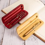 Set de Stylos Personnalisé avec Gravure sur Coffret et Stylo Logo Juridique Cadeau Remises des Diplômes Anniversaire pour Étudient en Droit Avocat