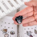 Breloque de Chaussure Sabot Personnalisée avec Photo Tête Accessoire Mignon Cadeau Anniversaire pour Ceux Qui Aiment les Animaux