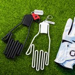 Porta Guantes de Golf Personalizado con Nombre Regalo de Cumpleaños para los Amantes del Golf