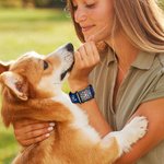 Pulsera de silicona para reloj Apple con nombre grabado Pata Raza de perro Cumpleaños Aniversario Regalo para amante de mascotas