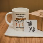 Henkilökohtainen Great Dad You've Nailed It Keraaminen muki 1-8 Hammer Footprint Isänpäivä lahja isä isoisä isoisä