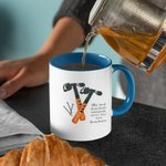 Personalizowany kubek ceramiczny Building Memories with You z odciskiem stopy 1-8 Hammer Prezent urodzinowy na Dzień Ojca dla taty i dziadka