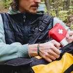 Gepersonaliseerde medische noodsituatie alarm ID armband met gegraveerde tekst & 1-10 ringen Emergency Survival Gift voor mannen vrouwen