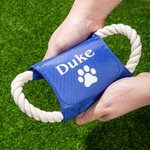 Personalisierte niedlichen Hund Pfote drucken Muster wasserdicht Hund fliegende Scheibe im Freien Hundespielzeug mit Namen Geburtstag Geschenk für Tierliebhaber