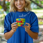 Personalizada Autismo Mamá Camiseta Sudadera con Nombre de Niño y y Puzzle Infinito Símbolo de la Cinta Día de la Madre Cumpleaños Regalo para Mamá Am