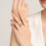 Henkilökohtainen Dainty syntymä kukka sormus syntymäkivi äitienpäivä syntymäpäivälahja hänelle