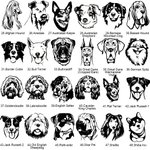 Bracelet Réglable Personnalisé avec Nom Race de Chien et Patte d'Animal Cadeau d'Anniversaire Commémoration pour Amoureux ou Propriétaires des Animaux