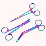 Personalisierte Medizinische Verband- und Nahtschere Hämostat-Pinzette mit Namen 3-tlg. Geschenk für Krankenschwestern Medizinisches Personal
