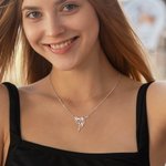 Collier colibri personnalisé avec fleur de naissance Anniversaire Fête des mères Cadeau de St Valentin pour femme