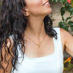 Collier colibri personnalisé avec fleur de naissance Anniversaire Fête des mères Cadeau de St Valentin pour femme